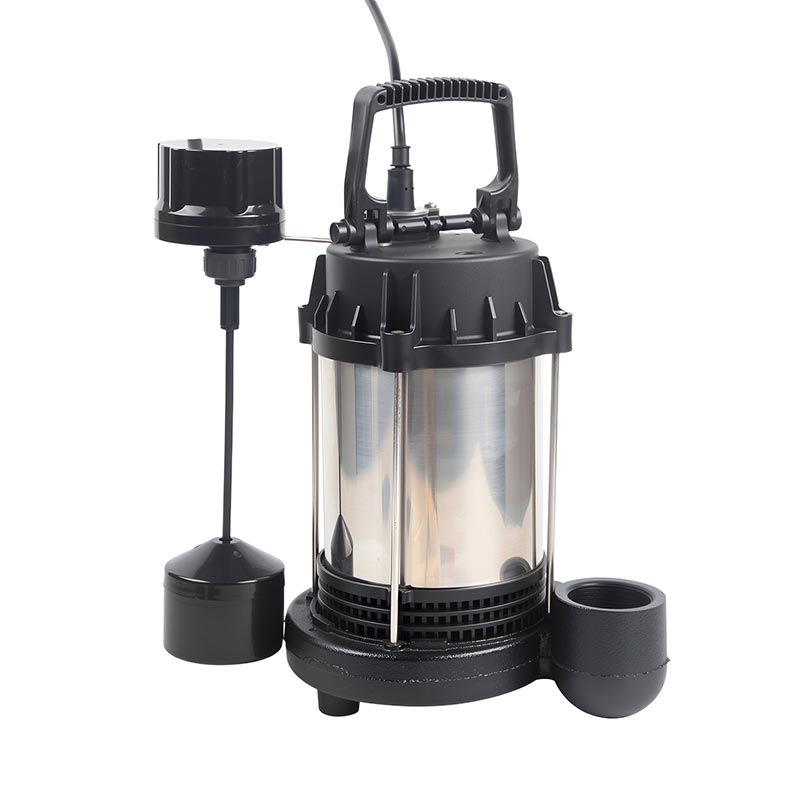 Piszkos víz rozsdamentes acél szennyvízteknő szivattyú