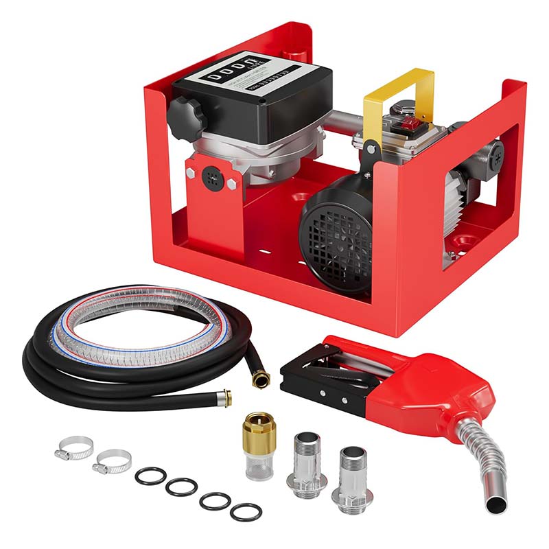 Elektromos dízel üzemanyag-továbbító szivattyúk számlálóval és automatikus fúvókával