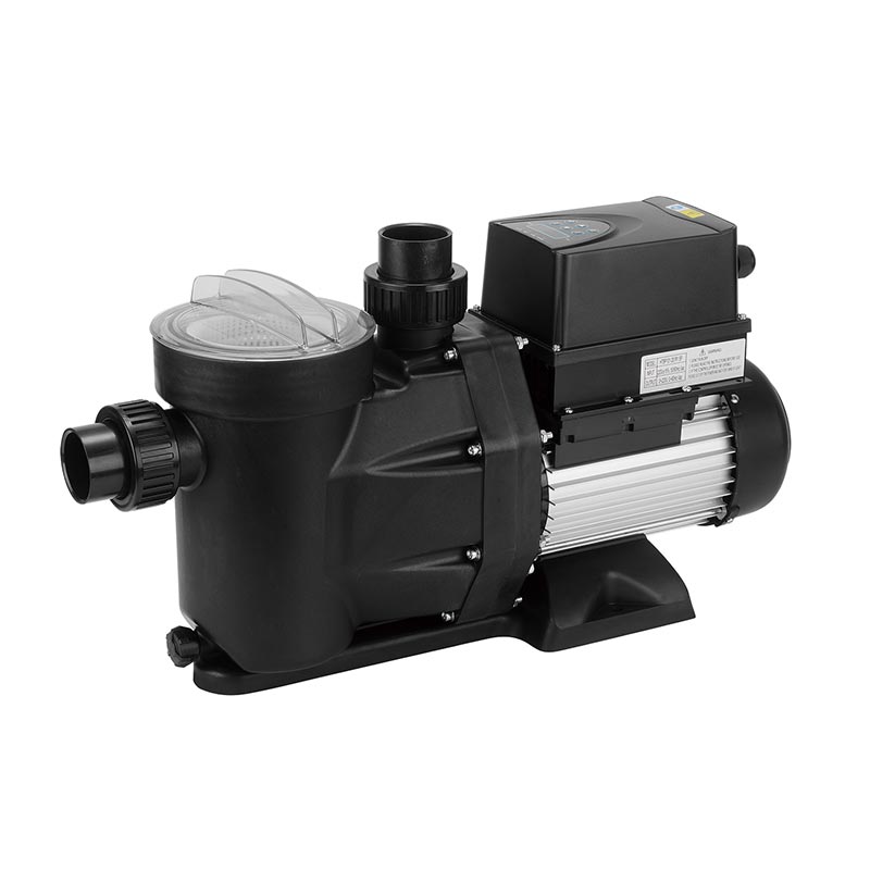 Változtatható frekvenciájú intelligens időzítővel vezérelt medenceszivattyú